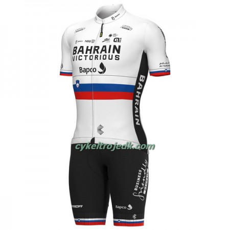 Cykeltøj + Cykelshorts 2022 Bahrain Victorious Slovensk Mesterskab